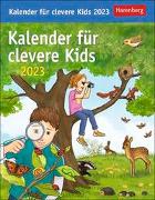 Kalender für clevere Kids Tagesabreißkalender 2023. Täglich neues Wissen für Kinder ab 8. Abreißkalender für jeden Tag, mit spannenden Fragen und kinderleichten Erklärungen