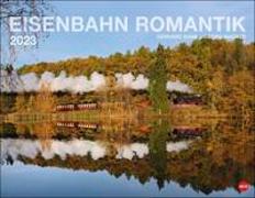 Eisenbahn Romantik Posterkalender 2023. Besonderer Wandkalender mit 12 traumhaften Fotos von seltenen Zügen und romantischen Landschaften. Foto-Kalender 2023. 44x34 cm