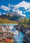 Kanada Wochenplaner 2023. Die Schönheit kanadischer Landschaften, gepaart mit Zitaten in einem praktischen Terminkalender. Dekorativ und nützlich: Der Wand-Kalender 2023 zum Eintragen
