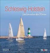 Schleswig-Holstein Postkartenkalender 2023. Stimmungsvoller Fotokalender. Postkarten mit den schönsten Ansichten Schleswig-Holsteins in einem kleinen Kalender zum Aufstellen oder Aufhängen