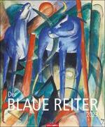 Der Blaue Reiter Kalender 2023. Kunstkalender im Großformat mit den beliebtesten Meisterwerken der berühmten Künstlergruppe. Hochwertiger großer Wandkalender 2023.46x55 cm