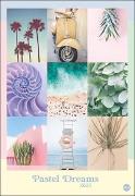 Pastel Dreams Posterkalender 2023. Fotokalender in zarten Farben. Hochwertiger Kalender im Großformat voller Traumwelten, Stillleben und Detailaufnahmen