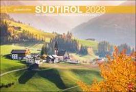 Südtirol Globetrotter Kalender 2023. Alto Adige in großartigen Fotos. Kalender XXL mit stimmungsvollen Aufnahmen Südtirols. Großer Wandkalender 2023
