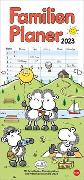 sheepworld Familienplaner 2023. Familienkalender mit 5 Spalten. Liebevoll illustrierter Familien-Wandkalender mit Schulferien und Stundenplänen