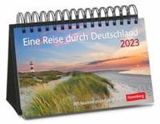 Eine Reise durch Deutschland Premiumkalender 2023. Tages-Tischkalender zum Umklappen, mit faszinierenden Eindrücken aus ganz Deutschland. Hochwertiger Foto-Tischkalender 2023