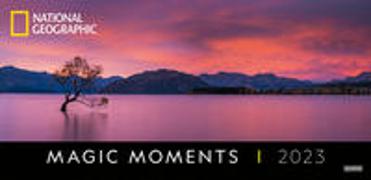 Magic Moments Panorama National Geographic Kalender 2023. Großer Foto-Wandkalender XXL Landschaften-Kalender 2023 mit atemberaubenden Fotos. 68x33 cm Querformat