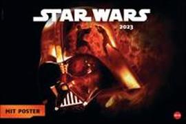 Star Wars Broschur XL 2023. Praktisch und ein absoluter Hingucker: Terminplaner 2023 groß mit den besten Szenen aus Star Wars. Viel Platz für Termine in einem Kalender für Star Wars Fans
