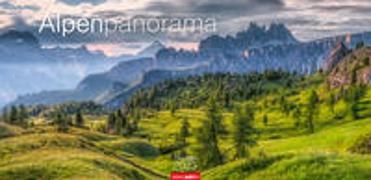 Alpenpanorama Kalender 2023. Die Berge der Schweiz, Deutschlands und Österreichs in einem Großformat-Kalender. Atemberaubende Ausblicke in einem großen Wandkalender