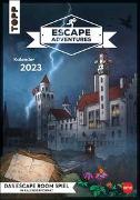 Escape Adventures Wochenplaner 2023. Großer Foto-Wandkalender zum Eintragen. Escape Room Rätsel-Kalender 2023 mit spannenden Spielen für jede Woche. 25x35 cm. Hochformat