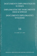 Diplomatische Dokumente der Schweiz 1848-1945 / Diplomatische Dokumente der Schweiz – Documents diplomatiques suisses