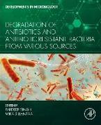 Degradation of Antibiotics and Antibiotic-Resistant Bacteria From Various Sources