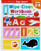 Play Smart Wipe-Clean Workbook Ages 2-4: Tracing, Letters, Numbers, Shapes