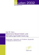 Electronic Government und Verwaltungsmodernisierung