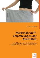 Makronährstoffempfehlungen der Atkins-Diät