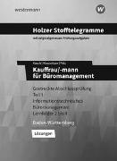 Holzer Stofftelegramme Kauffrau/-mann für Büromanagement 1. Gestreckte Abschlussprüfung Teil 1. Lösungen. Baden-Württemberg