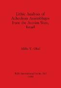 Lithic Analysis of Acheulean Assemblages from the Avivim Sites, Israel