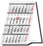 4-Month Desk Calender Standard 2023