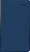 Taschenplaner blau 2023 - Bürokalender 9,5x16 cm - 64 Seiten - 1 Woche auf 1 Seite - separates Adressheft - faltbar - Notizheft - 540-1015