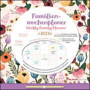 Familien Wochenkalender Flowers 2023 - Familien-Timer - Termin-Planer - Kinder-Kalender - Familien-Kalender - 30,5x30,5