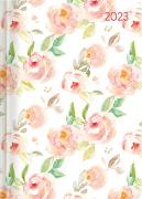 Ladytimer Roses 2023 - Rose - Taschenkalender A6 (10,7x15,2 cm) - Weekly - 192 Seiten - Notiz-Buch - Termin-Planer - Alpha Edition