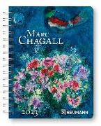 Marc Chagall 2023 - Diary - Buchkalender - Taschenkalender - Kunstkalender - 16,5x21,6