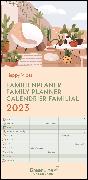 GreenLine Happy Vibes 2023 Familienplaner - Familien-Kalender - Wandkalender - 22x45