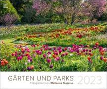 Gärten und Parks 2023 - Garten-Kalender 58x48 cm - Landschaftskalender - Natur - Wand-Kalender - Bild-Kalender
