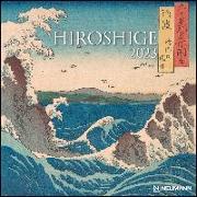 Hiroshige 2023 - Wand-Kalender - Broschüren-Kalender - 30x30 - 30x60 geöffnet - Kunst-Kalender