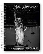 New York 2023 - Diary - Buchkalender - Taschenkalender - 16,5x21,6