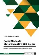 Social Media als Marketingtool im B2B-Sektor. Relevanz, Einsatzmöglichkeiten sowie Chancen und Risiken