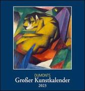 DUMONTS Großer Kunstkalender 2023 - Klassische Moderne, Impressionisten, Expressionisten - Wandkalender Format 45 x 48 cm