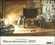 Torben Kuhlmann Mäuseabenteuer 2023 – DUMONT Kinder-Kalender – Querformat 52 x 42,5 cm – Spiralbindung