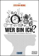 Stefan Heine Wer bin ich? 2023 Wochenkalender - Quizkalender - Rätselkalender - Jede-Woche-neue-Rätsel - 21x29,7
