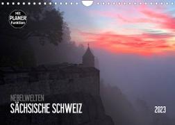 Nebelwelten Sächsische Schweiz (Wandkalender 2023 DIN A4 quer)