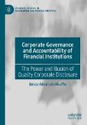 Corporate Governance and Accountability of Financial Institutions