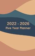 2022-2026 Monthly Planner 5 Years - Dream it - Plan it - Do it: Hardcover - 60 Months Calendar, Five Years Calendar Planner, Business Planners, Agenda