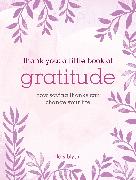 Thank You: A Little Book of Gratitude