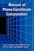 Manual of Plane-Coordinate Computation