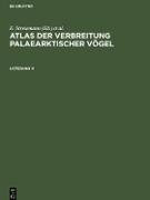 Atlas der Verbreitung palaearktischer Vögel. Lieferung 11