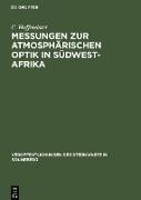 Messungen zur atmosphärischen Optik in Südwest-Afrika