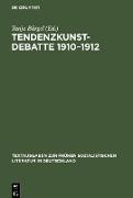 Tendenzkunst-Debatte 1910¿1912