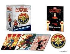 Marvel: Captain Marvel Enamel Pin and Magnets