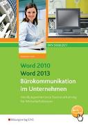 Word 2010 Word 2013 Bürokommunikation im Unternehmen