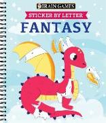 Brain Games - Sticker by Letter: Fantasy