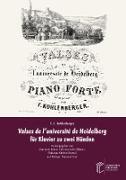 Valses de l¿université de Heidelberg für Klavier zu zwei Händen