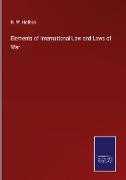Elements of International Law and Laws of War
