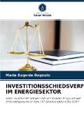 INVESTITIONSSCHIEDSVERFAHREN IM ENERGIESEKTOR