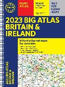 2023 Philip's Big Road Atlas Britain and Ireland