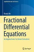 Fractional Differential Equations