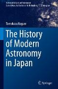 The History of Modern Astronomy in Japan